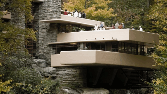 La casa de la cascada